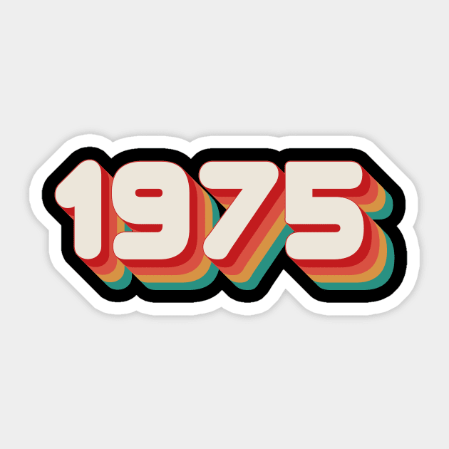 1975 Sticker by n23tees